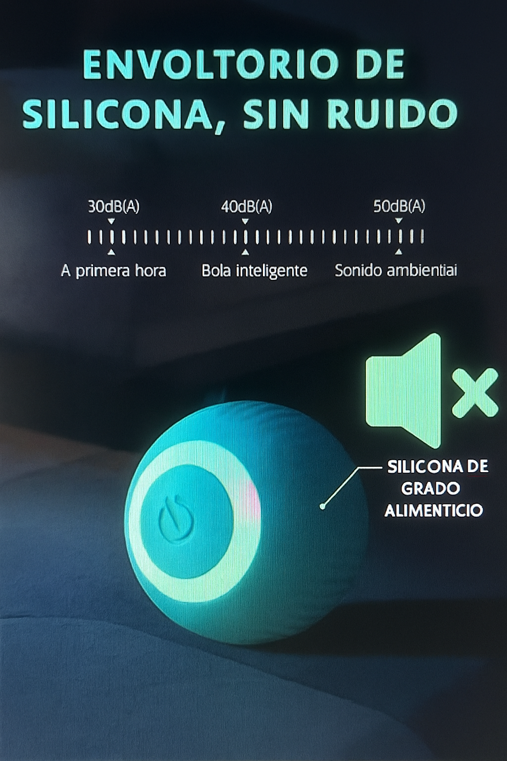Juguete Interactivo para Gatos – Bola Mágica Automática con Sensor Inteligente y Silicona Silenciosa
